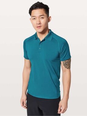 Lululemon Mens Metal Vent Tech Polo Size XL Style# M3ASCS
